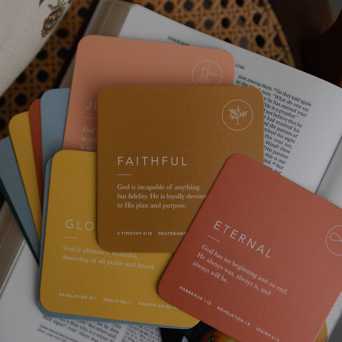 Attributes of God Verse Card Set