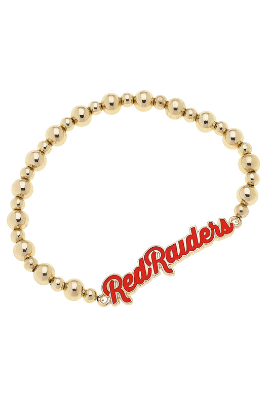 Texas Tech Red Raiders Autograph Enamel Stretch Bracelet