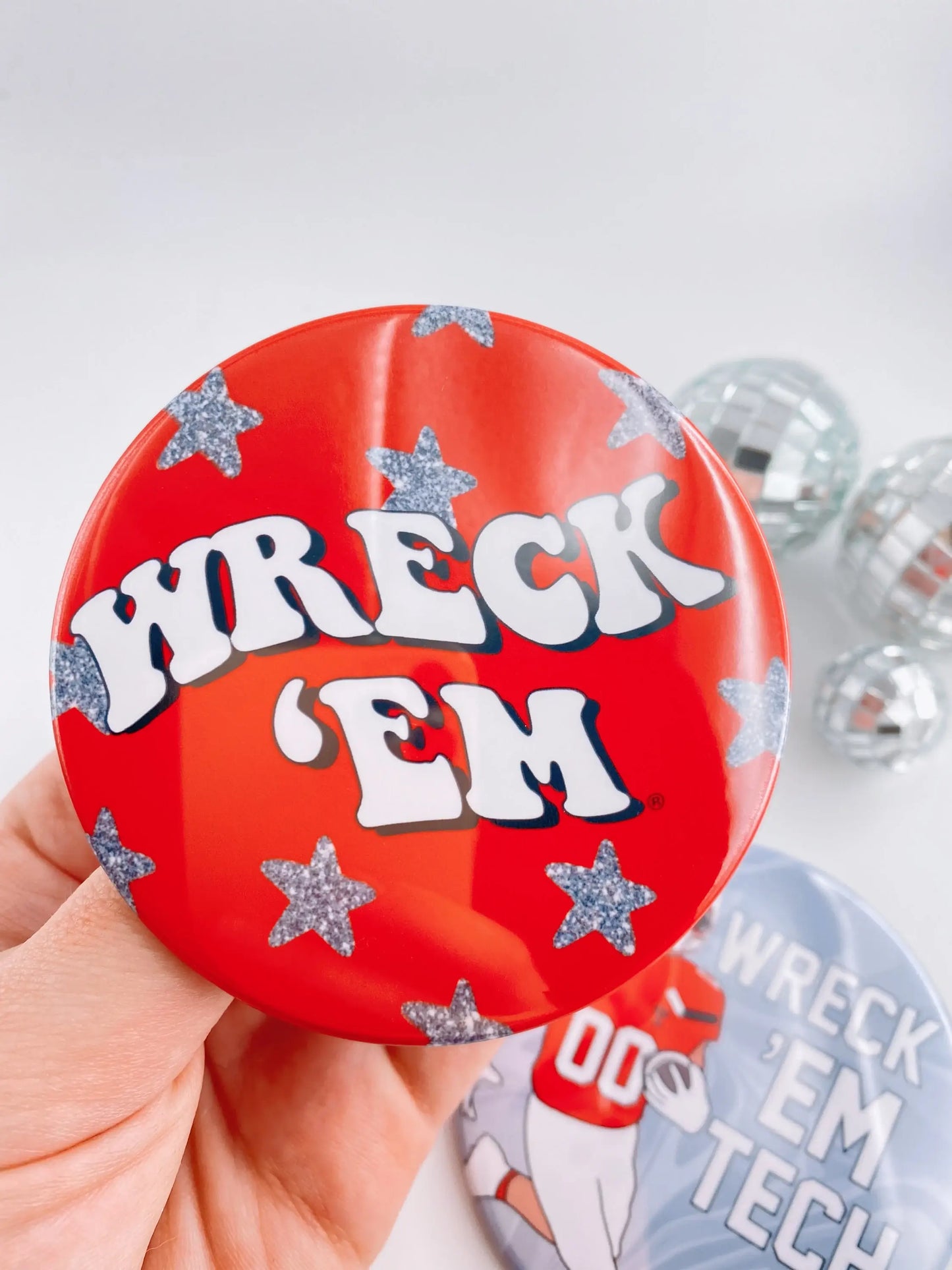 TEXAS TECH Game Day Buttons | Gameday Pins