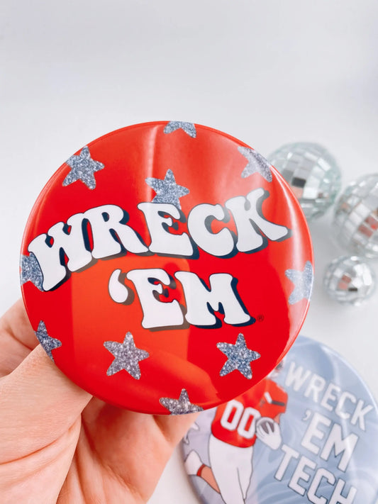 TEXAS TECH Game Day Buttons | Gameday Pins