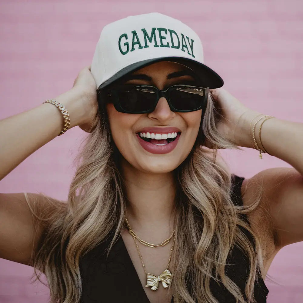 Gameday  Two-Toned Vintage Hat