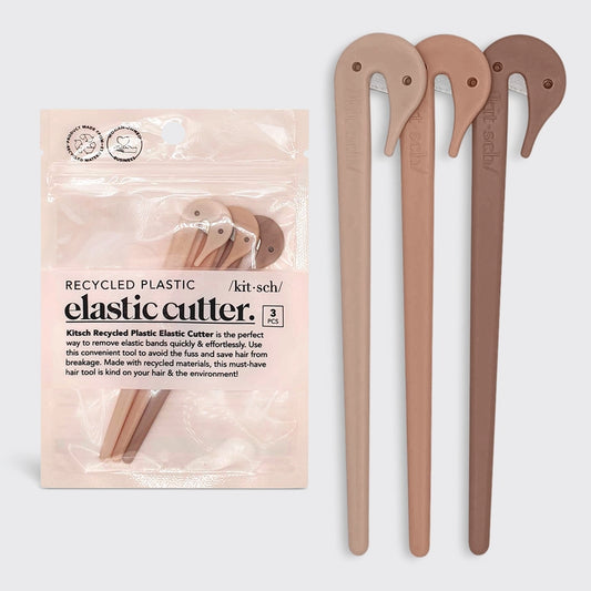 Eco-Friendly Elastic Cutters 3pc Set - Multi-Coloured