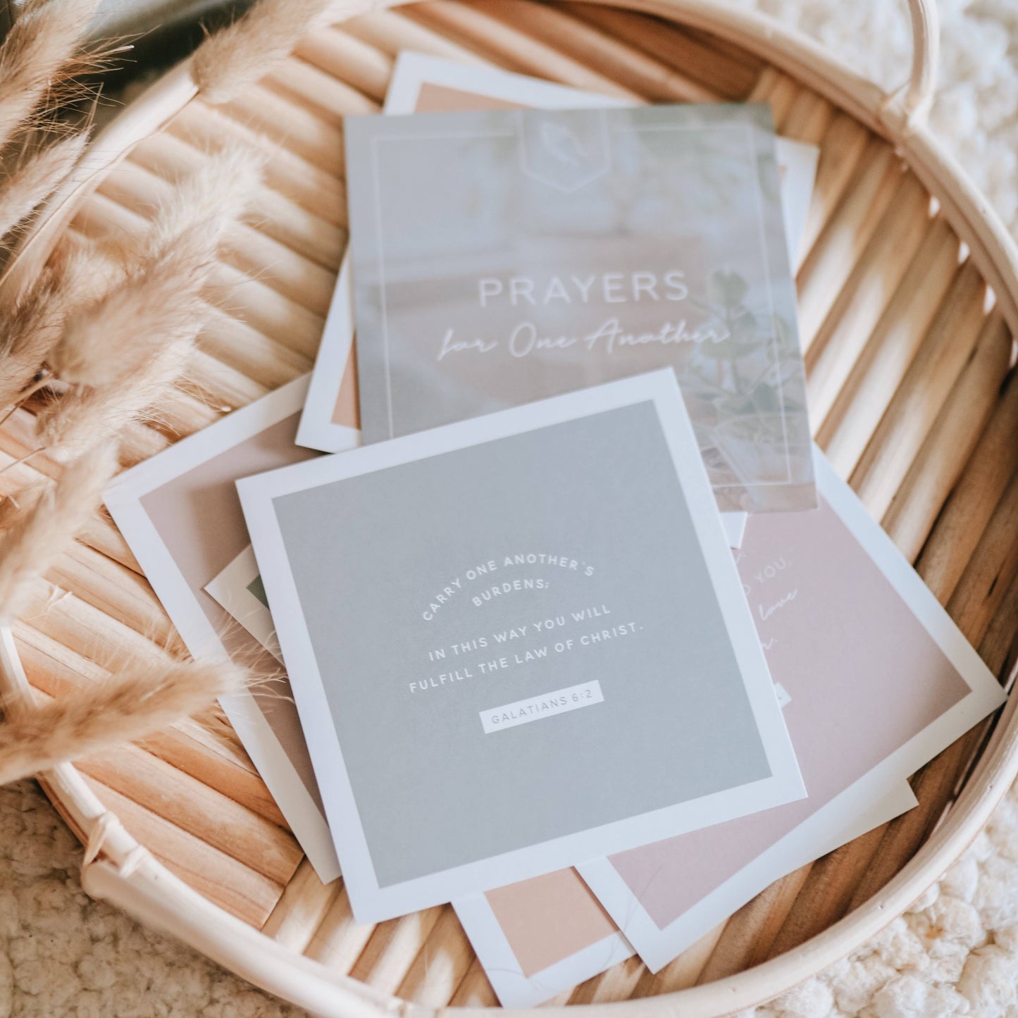 Prayers for One Another Verse Card Set