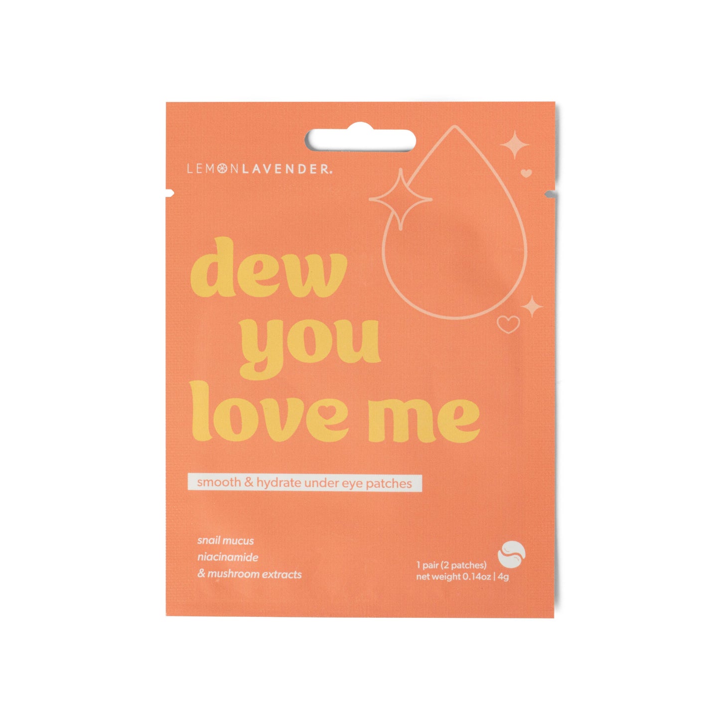 Lemon Lavender Eye Candy Foil Under Eye Patches