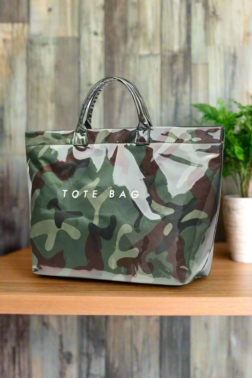 Camo TOTE BAG