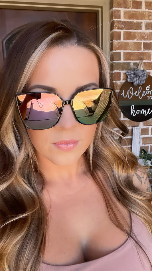 LUX Pink Sunglasses-Polarized